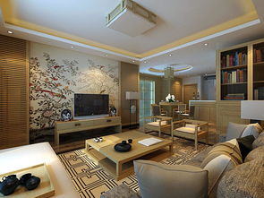 簡(jiǎn)約風(fēng)格客廳設(shè)計(jì) 沙發(fā)、彩繪墻與電視背景墻的完美融合